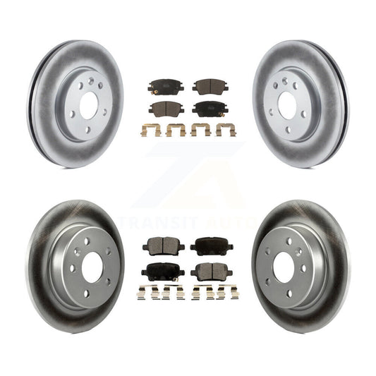Disc Rotors and Ceramic Brake Pads Kit-KGT-100650 - Kit.bestparts.ca