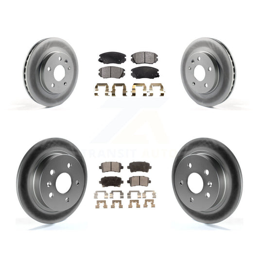 Disc Rotors and Ceramic Brake Pads Kit-KGT-100651 - Kit.bestparts.ca