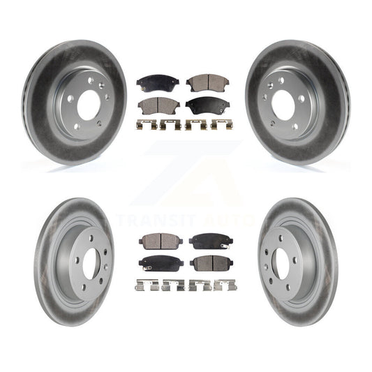 Disc Rotors and Ceramic Brake Pads Kit-KGT-100654 - Kit.bestparts.ca