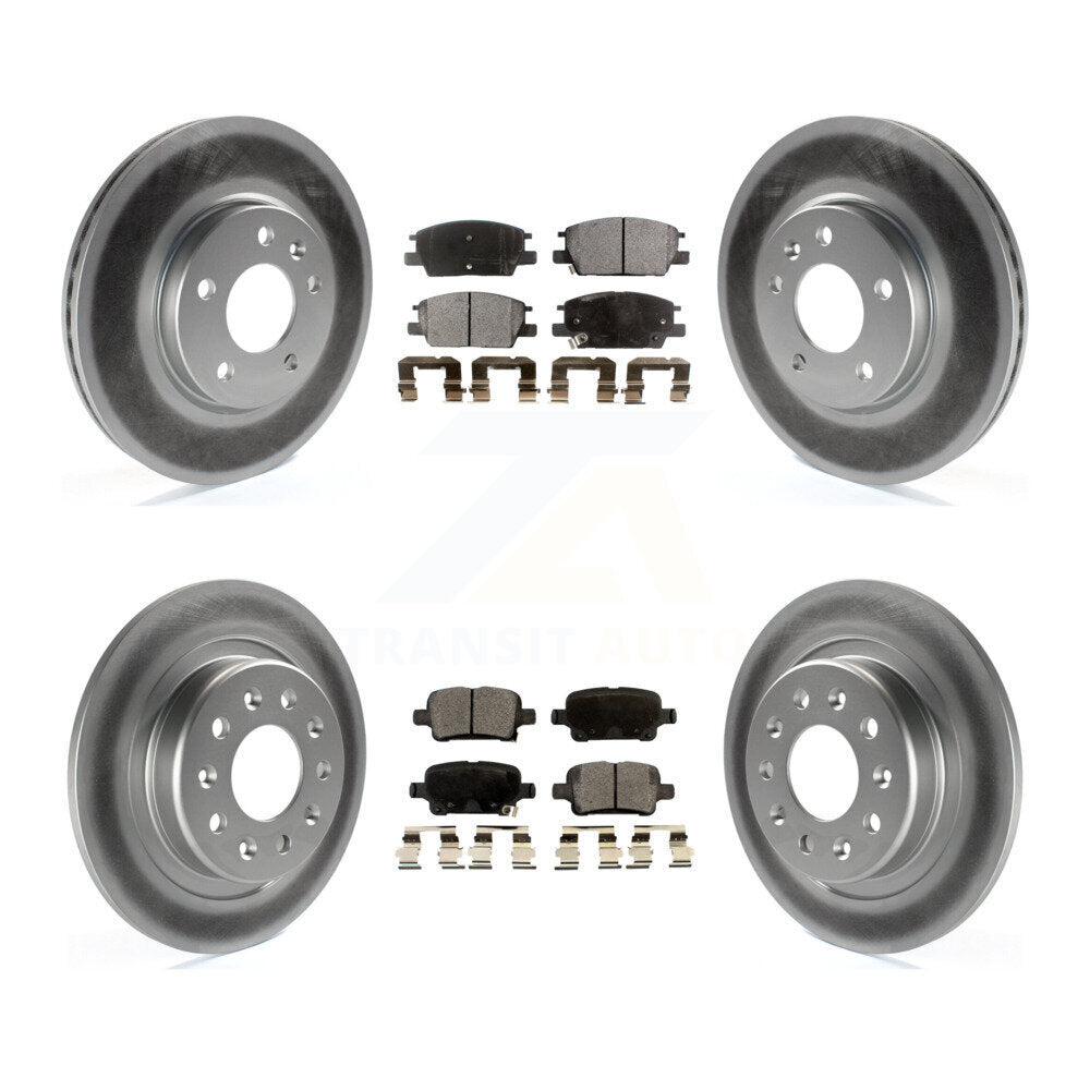 Disc Rotors and Ceramic Brake Pads Kit-KGT-100655 - Kit.bestparts.ca Kit.bestparts.ca