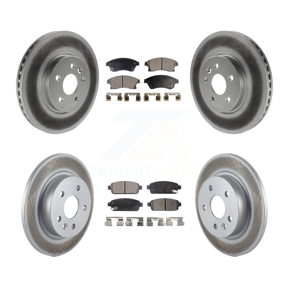 Disc Rotors and Ceramic Brake Pads Kit-KGT-100656 - Kit.bestparts.ca