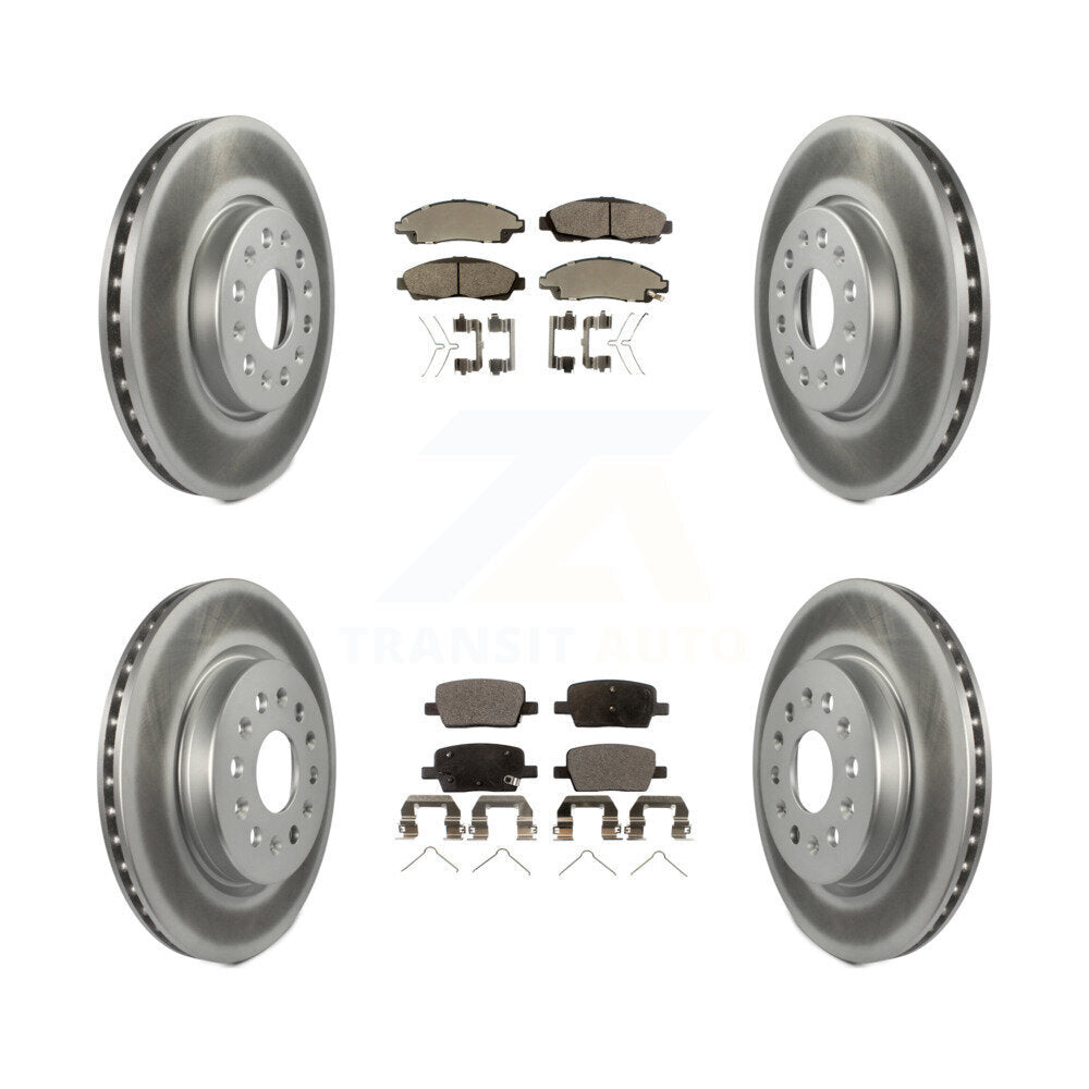 Disc Rotors and Ceramic Brake Pads Kit-KGT-100659 - Kit.bestparts.ca