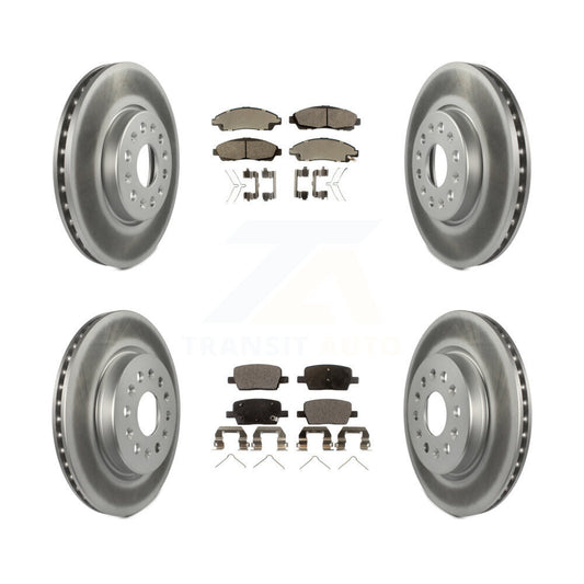 Disc Rotors and Ceramic Brake Pads Kit-KGT-100659 - Kit.bestparts.ca