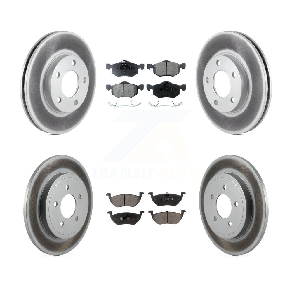 Disc Rotors and Ceramic Brake Pads Kit-KGT-100670 - Kit.bestparts.ca Kit.bestparts.ca