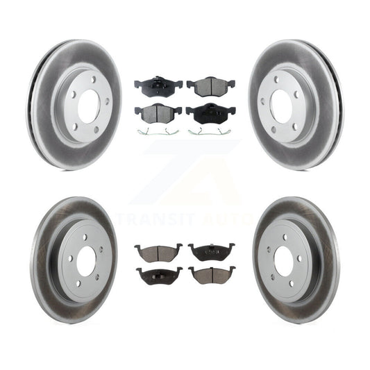 Disc Rotors and Ceramic Brake Pads Kit-KGT-100670 - Kit.bestparts.ca