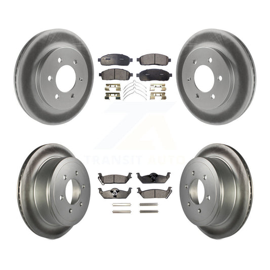 Disc Rotors and Ceramic Brake Pads Kit-KGT-100678 - Kit.bestparts.ca