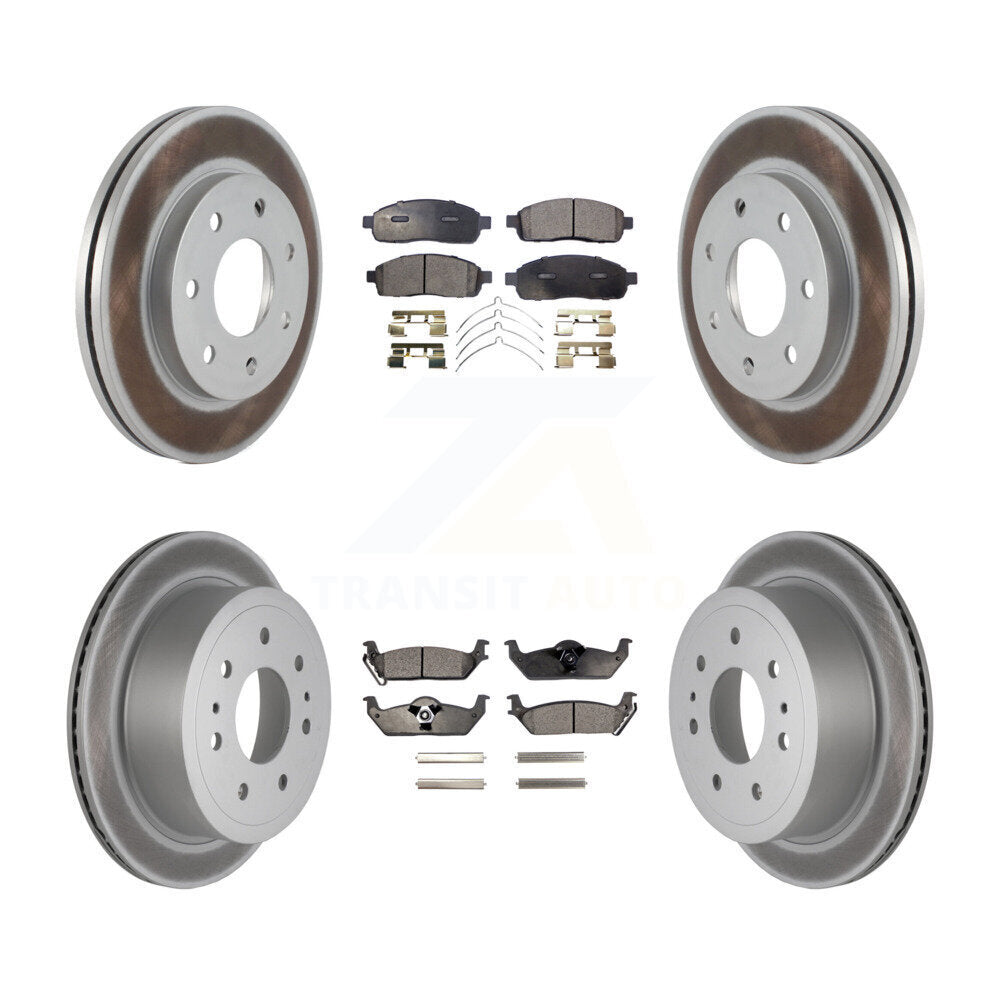 Disc Rotors and Ceramic Brake Pads Kit-KGT-100679 - Kit.bestparts.ca