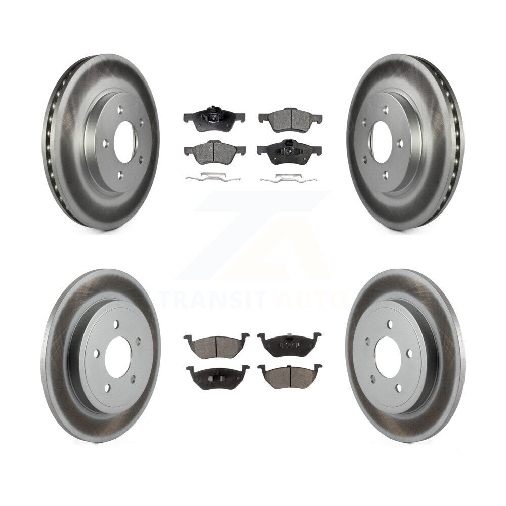 Disc Rotors and Ceramic Brake Pads Kit-KGT-100681 - Kit.bestparts.ca