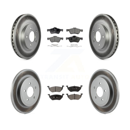 Disc Rotors and Ceramic Brake Pads Kit-KGT-100681 - Kit.bestparts.ca