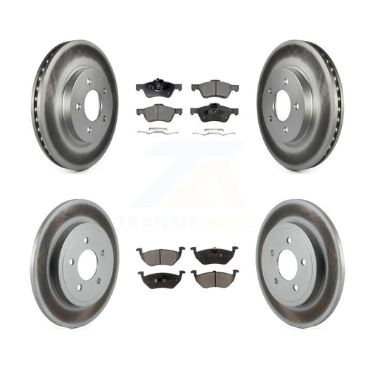 Disc Rotors and Ceramic Brake Pads Kit-KGT-100681 - Kit.bestparts.ca