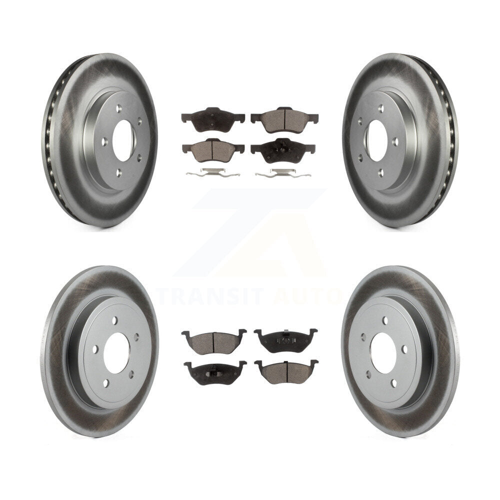 Disc Rotors and Ceramic Brake Pads Kit-KGT-100682 - Kit.bestparts.ca Kit.bestparts.ca