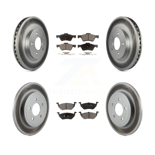 Disc Rotors and Ceramic Brake Pads Kit-KGT-100682 - Kit.bestparts.ca