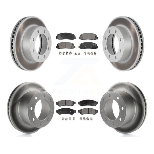 Disc Rotors and Ceramic Brake Pads Kit-KGT-100686 - Kit.bestparts.ca