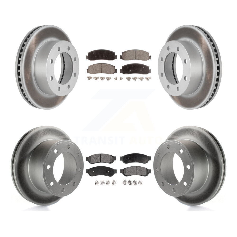 Disc Rotors and Ceramic Brake Pads Kit-KGT-100687 - Kit.bestparts.ca