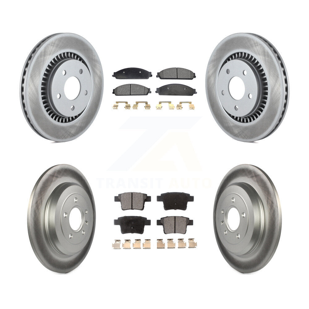 Disc Rotors and Ceramic Brake Pads Kit-KGT-100688 - Kit.bestparts.ca Kit.bestparts.ca
