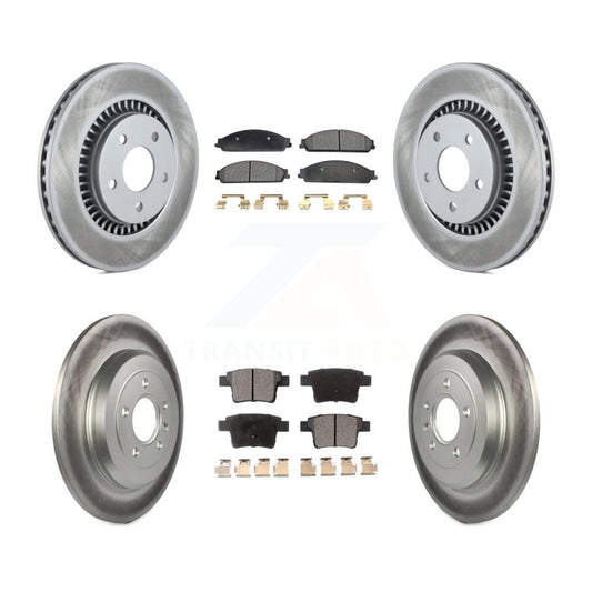 Disc Rotors and Ceramic Brake Pads Kit-KGT-100688 - Kit.bestparts.ca