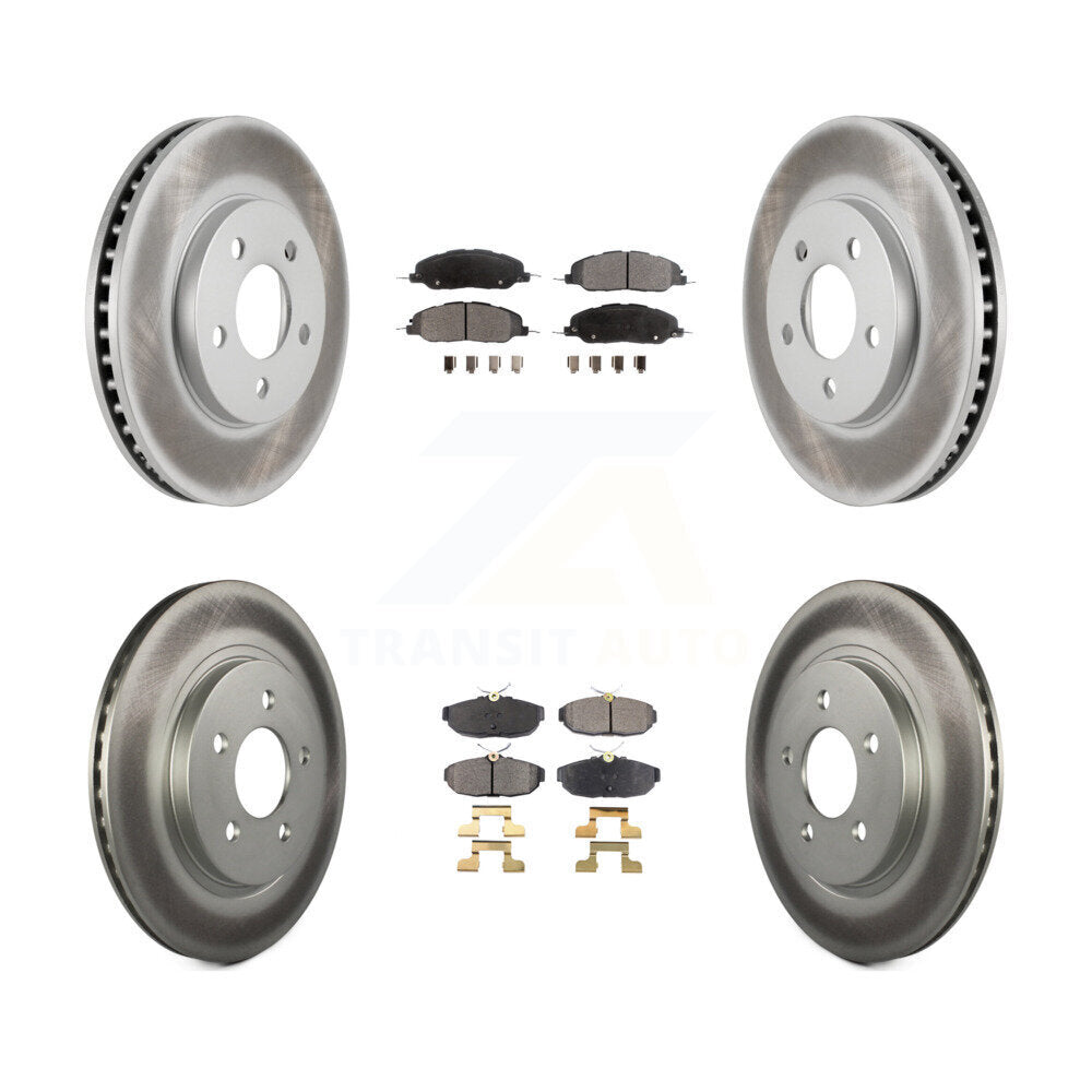 Disc Rotors and Ceramic Brake Pads Kit-KGT-100692 - Kit.bestparts.ca