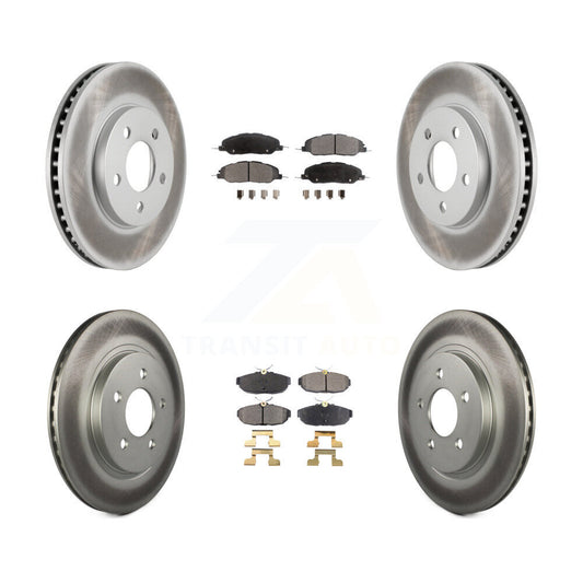 Disc Rotors and Ceramic Brake Pads Kit-KGT-100692 - Kit.bestparts.ca