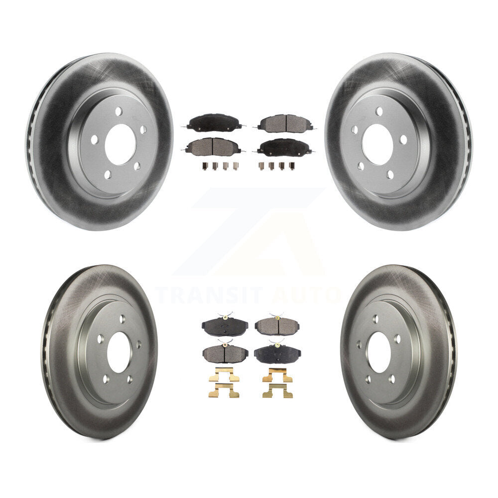 Disc Rotors and Ceramic Brake Pads Kit-KGT-100694 - Kit.bestparts.ca Kit.bestparts.ca