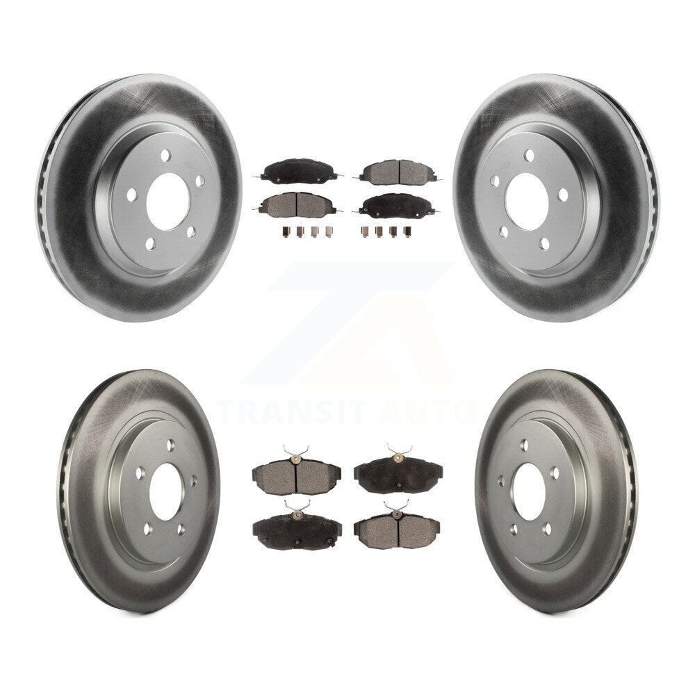 Disc Rotors and Ceramic Brake Pads Kit-KGT-100695 - Kit.bestparts.ca