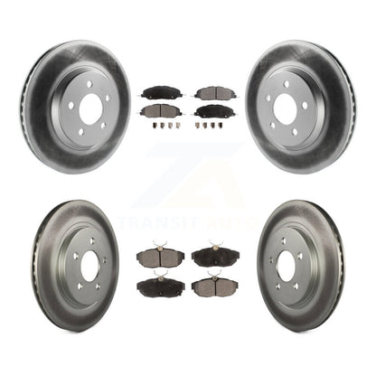 Disc Rotors and Ceramic Brake Pads Kit-KGT-100695 - Kit.bestparts.ca