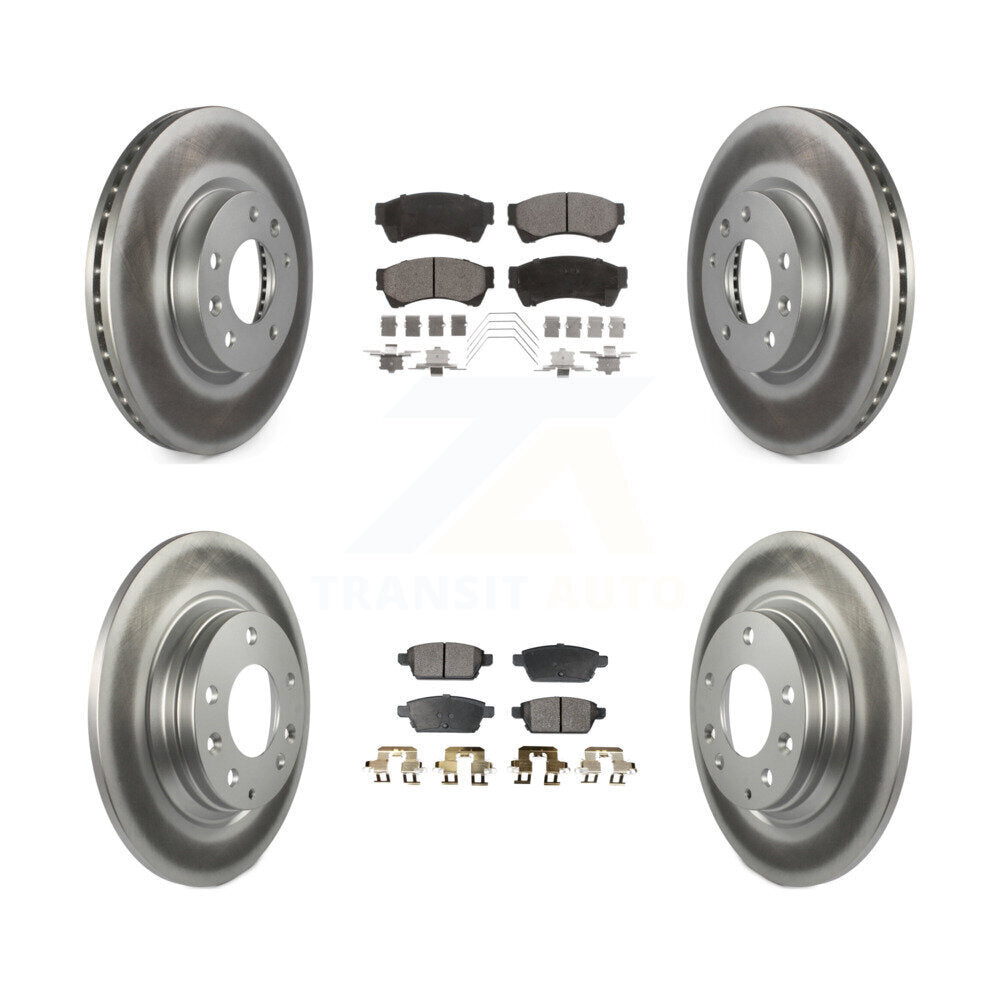 Disc Rotors and Ceramic Brake Pads Kit-KGT-100696 - Kit.bestparts.ca