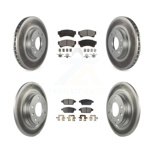 Disc Rotors and Ceramic Brake Pads Kit-KGT-100696 - Kit.bestparts.ca