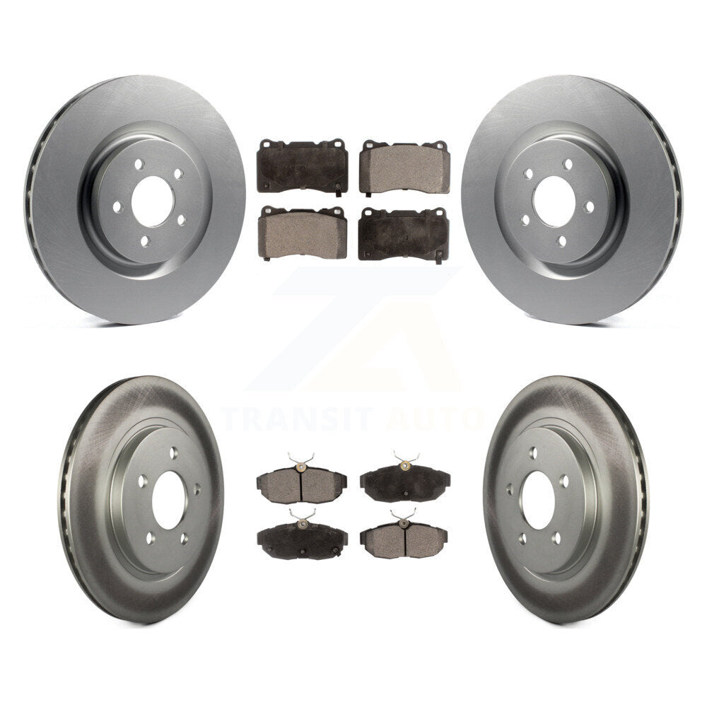 Disc Rotors and Ceramic Brake Pads Kit-KGT-100699 - Kit.bestparts.ca