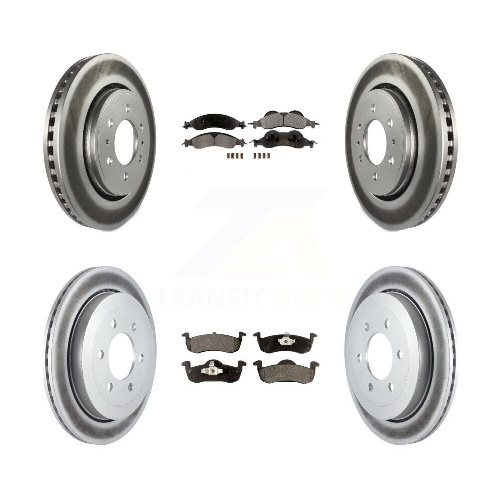 Disc Rotors and Ceramic Brake Pads Kit-KGT-100701 - Kit.bestparts.ca