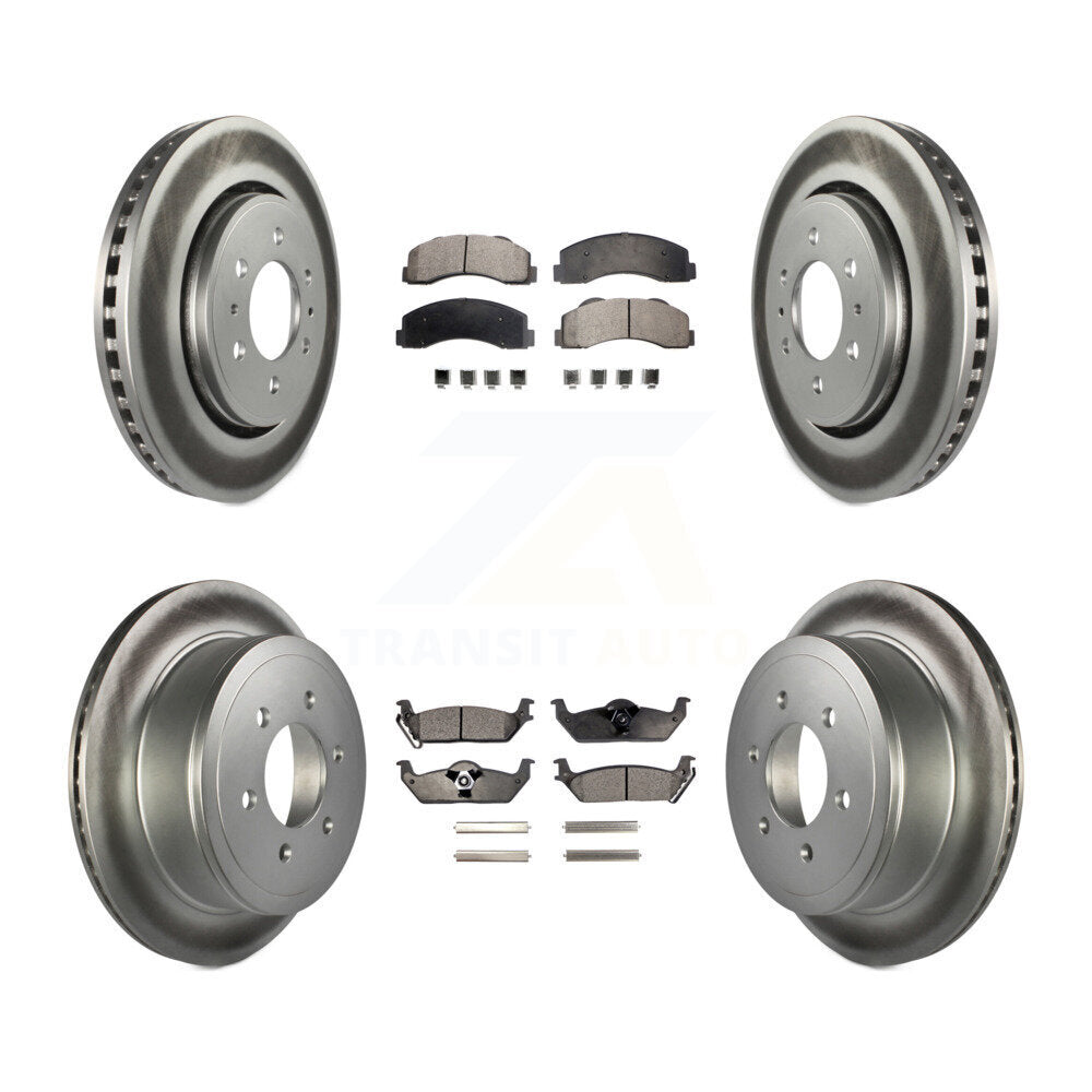 Disc Rotors and Ceramic Brake Pads Kit-KGT-100702 - Kit.bestparts.ca