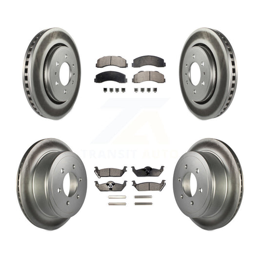 Disc Rotors and Ceramic Brake Pads Kit-KGT-100702 - Kit.bestparts.ca