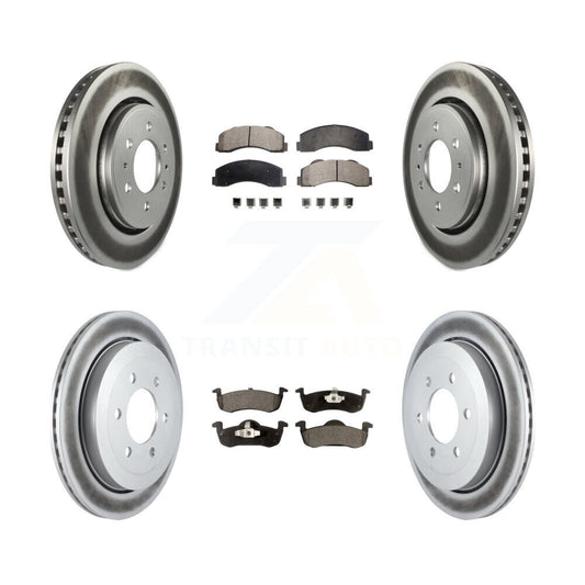Disc Rotors and Ceramic Brake Pads Kit-KGT-100703 - Kit.bestparts.ca