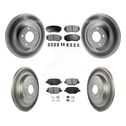 Disc Rotors and Ceramic Brake Pads Kit-KGT-100706 - Kit.bestparts.ca