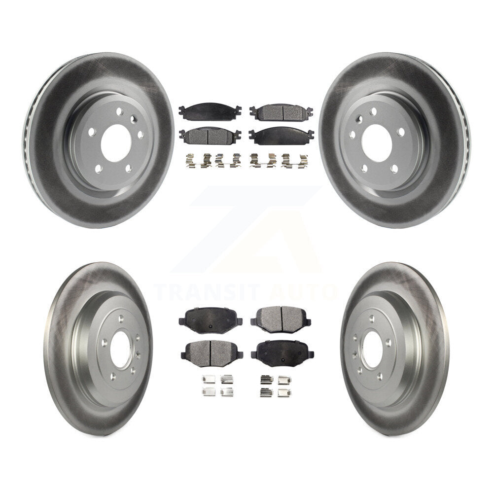 Disc Rotors and Ceramic Brake Pads Kit-KGT-100712 - Kit.bestparts.ca