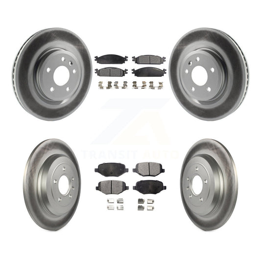 Disc Rotors and Ceramic Brake Pads Kit-KGT-100712 - Kit.bestparts.ca