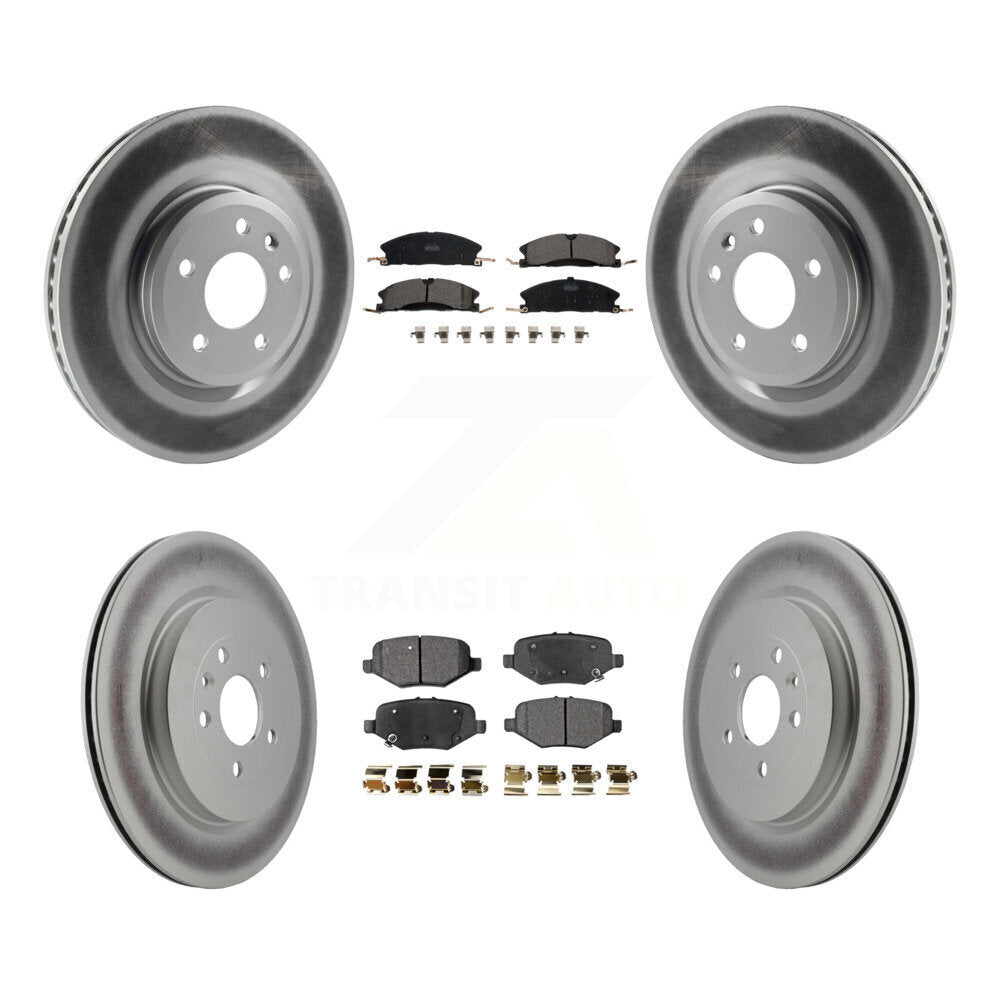 Disc Rotors and Ceramic Brake Pads Kit-KGT-100715 - Kit.bestparts.ca