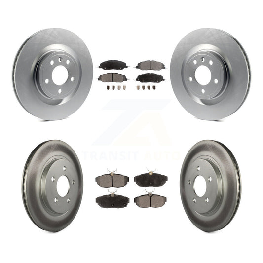 Disc Rotors and Ceramic Brake Pads Kit-KGT-100718 - Kit.bestparts.ca