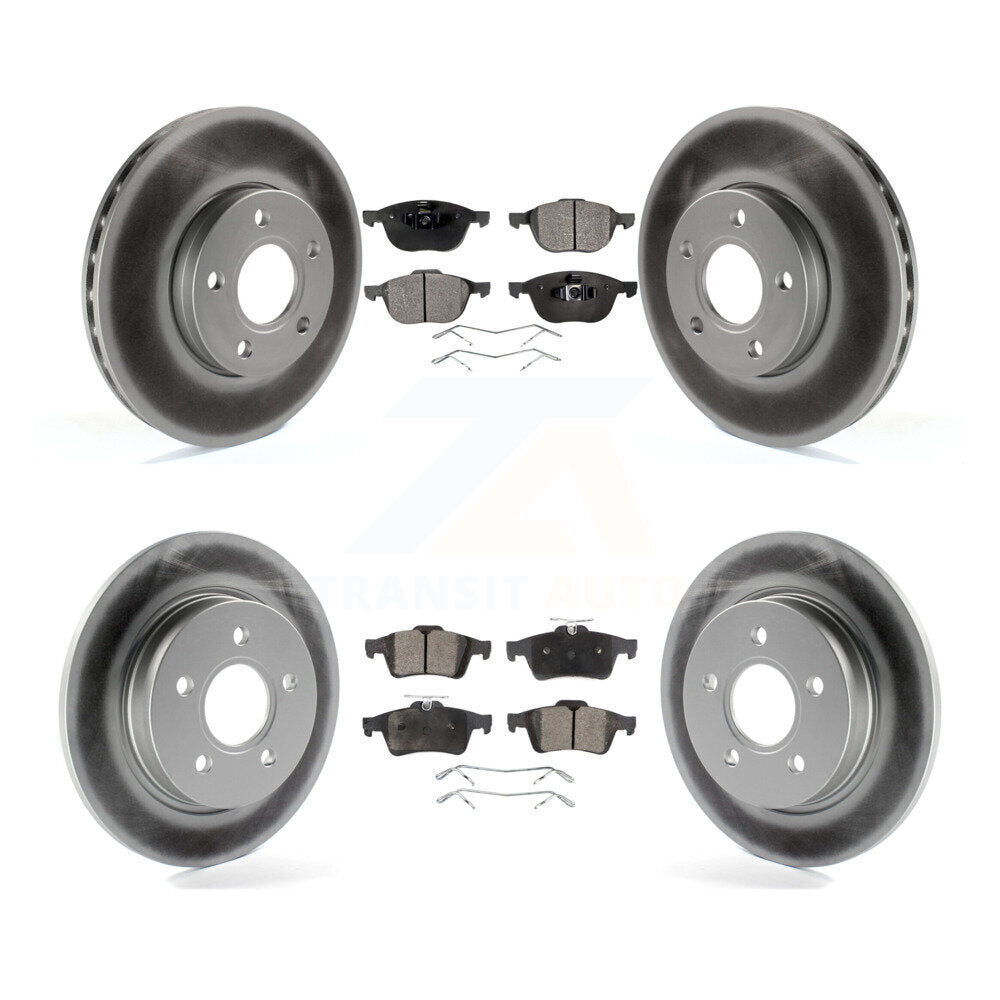Disc Rotors and Ceramic Brake Pads Kit-KGT-100720 - Kit.bestparts.ca