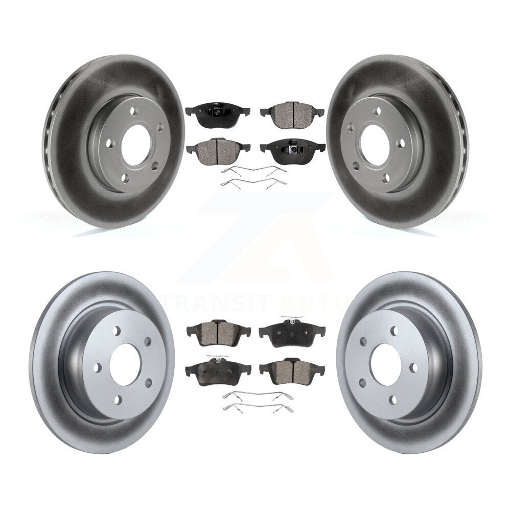 Disc Rotors and Ceramic Brake Pads Kit-KGT-100721 - Kit.bestparts.ca