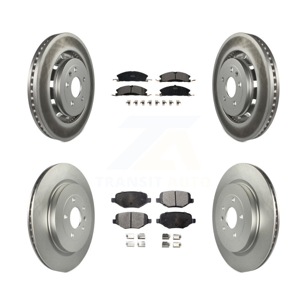 Disc Rotors and Ceramic Brake Pads Kit-KGT-100723 - Kit.bestparts.ca