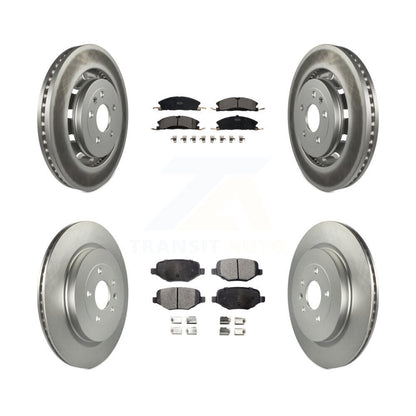 Disc Rotors and Ceramic Brake Pads Kit-KGT-100723 - Kit.bestparts.ca