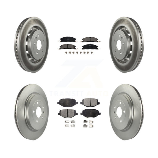 Disc Rotors and Ceramic Brake Pads Kit-KGT-100723 - Kit.bestparts.ca