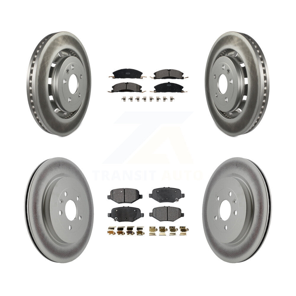 Disc Rotors and Ceramic Brake Pads Kit-KGT-100724 - Kit.bestparts.ca Kit.bestparts.ca