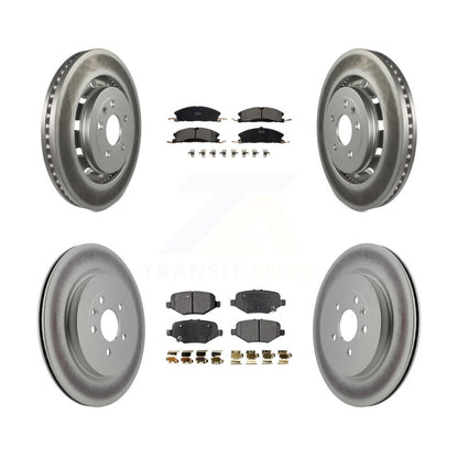 Disc Rotors and Ceramic Brake Pads Kit-KGT-100724 - Kit.bestparts.ca