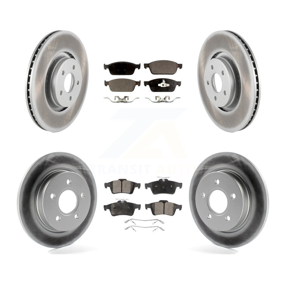 Disc Rotors and Ceramic Brake Pads Kit-KGT-100733 - Kit.bestparts.ca Kit.bestparts.ca