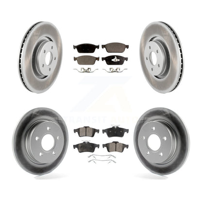 Disc Rotors and Ceramic Brake Pads Kit-KGT-100733 - Kit.bestparts.ca
