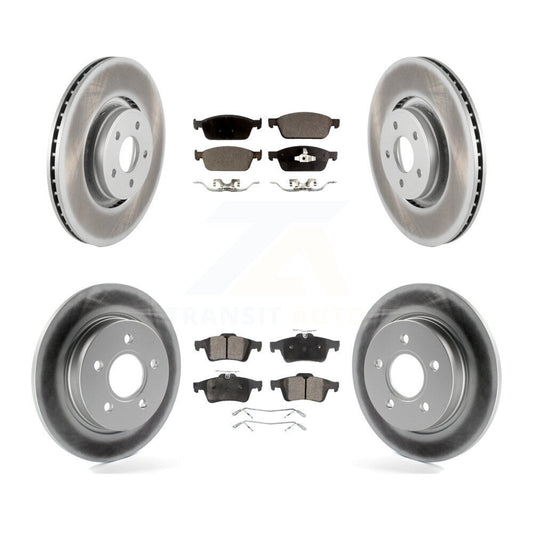 Disc Rotors and Ceramic Brake Pads Kit-KGT-100733 - Kit.bestparts.ca