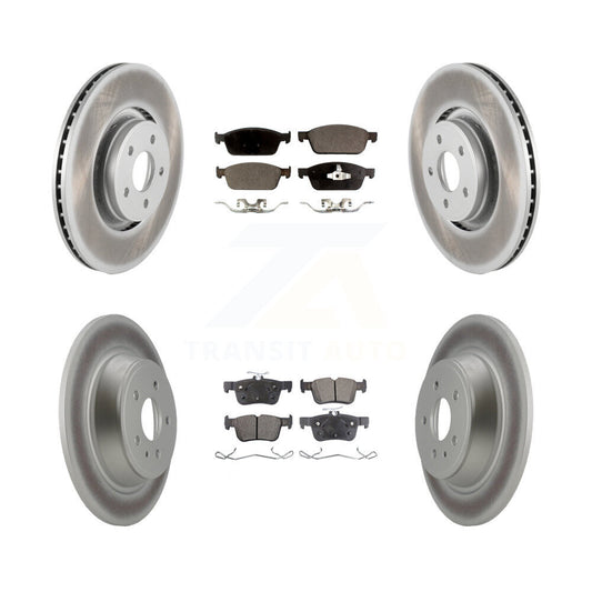 Disc Rotors and Ceramic Brake Pads Kit-KGT-100734 - Kit.bestparts.ca