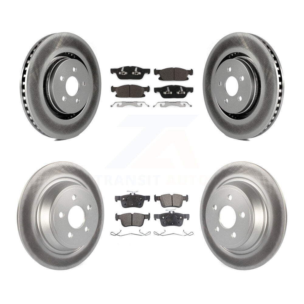 Disc Rotors and Ceramic Brake Pads Kit-KGT-100737 - Kit.bestparts.ca Kit.bestparts.ca