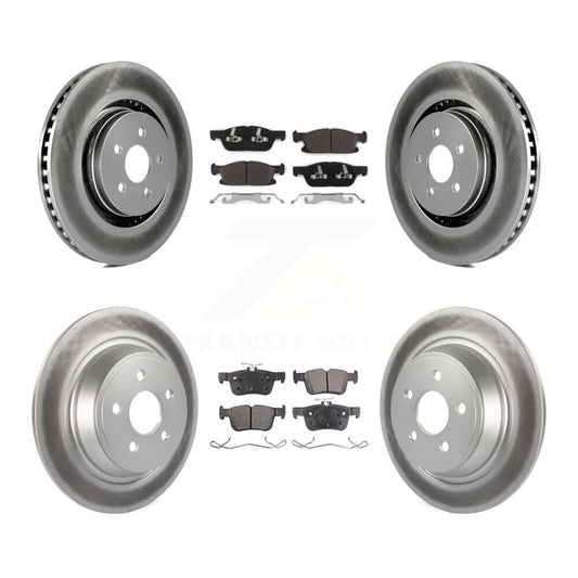 Disc Rotors and Ceramic Brake Pads Kit-KGT-100737 - Kit.bestparts.ca
